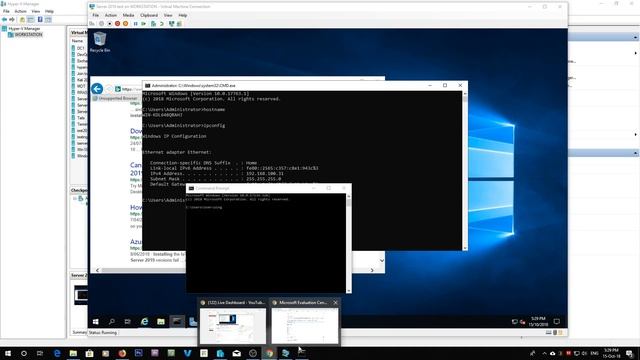 Testing out Windows Server 2019 - Live Stream смотреть онлайн