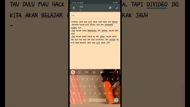 Cara hack cctv jarak jauh pakai apk termux смотреть онлайн