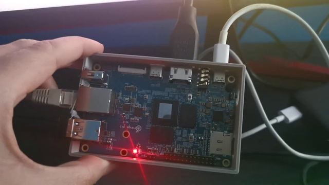 Power up of Orange Pi 5 with power bank смотреть онлайн