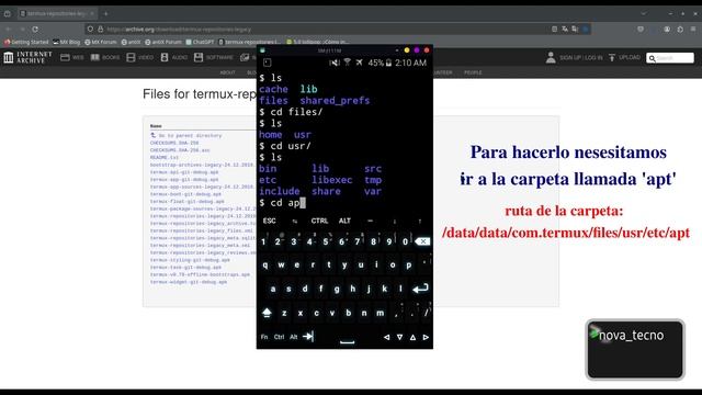 Instalar termux en un android 5 смотреть онлайн