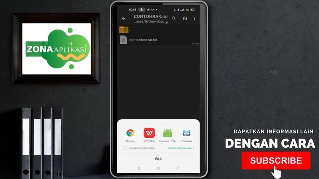 CARA BUKA FILE ZIP DAN RAR DI HP ANDROID смотреть онлайн