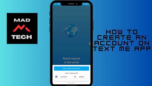 How to Create Text Me App Account? Text Me Sign Up Android смотреть онлайн