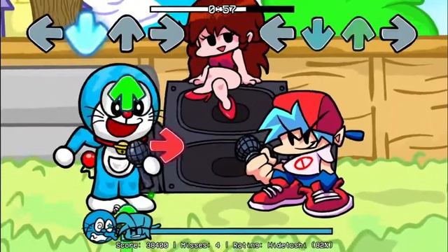 play doraemon fnf mod смотреть онлайн