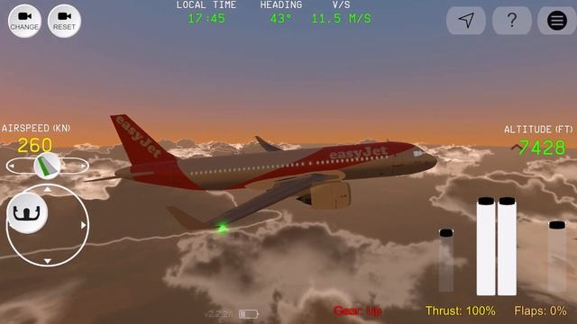 RC FS Advanced Real Flight Simulator Full GamePlay A320neo Easyjet by ios Android 1/24/22 AFM EP25 смотреть онлайн