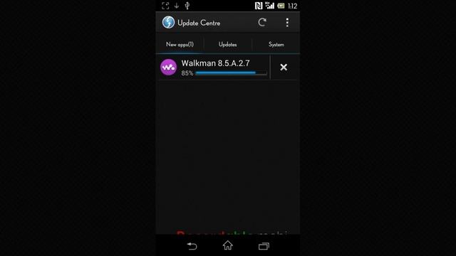 Sony Xperia Walkman Update - 8.5.A.2.7 Look смотреть онлайн
