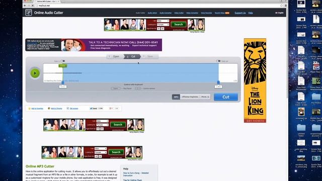 MP3Cut.net - How To Cut - Video Tutorial