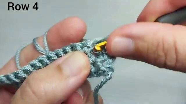 Давно искала этот узор крючком! Вязание крючком смотреть онлайн