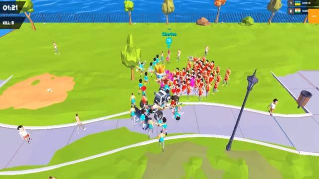 Love.io (Crowd City) Fun io games All Levels Gameplay Android,ios #19 смотреть онлайн