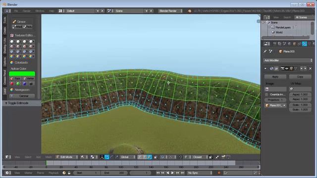 Blender Level Editor Addon: Terrain Creation смотреть онлайн