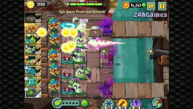 Pinata Party 5/16/2021 (May 16th) - Team Plants Power-Up - Plants vs Zombies 2 (PVZ2 Version 8.9.1) смотреть онлайн