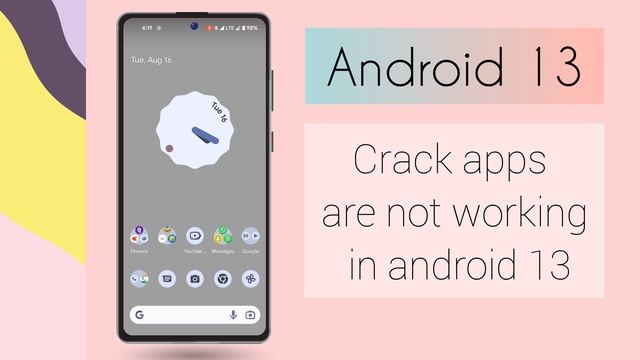 Android 13 issue : Crack apps not working #Android13 #pixel6a #pixel5 смотреть онлайн