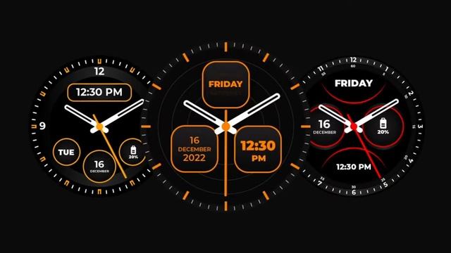 4k Amoled clock AOD display смотреть онлайн