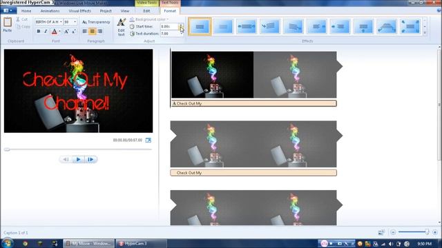 How To Edit: Windows Live Movie Maker Part 2.2 | Captions смотреть онлайн