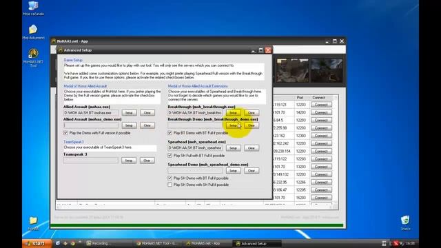 Join MoHAA-Spearhead Server with the MoHAAS NET-Tool [Tutorial] [HD] смотреть онлайн