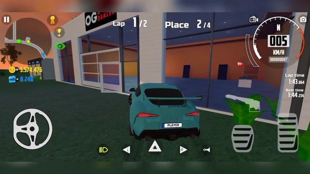 Show off Toyota Supra A90 | Car Simulator 2 - Android Gameplay смотреть онлайн