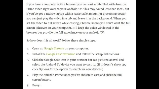 How to Get Amazon Prime Video on Your Android TV смотреть онлайн