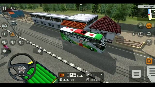 BUS SIMULATOR INDONESIA | LAL SOBUJ BUS SKIN FOR BUSSID | BANGLADESHI BUS SKIN FOR BUSSID | FTR SWA