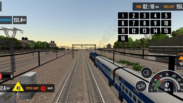 Indian Train Simulator game Best Android game Prayagraj to ultimate...... to try this game 😂 смотреть онлайн