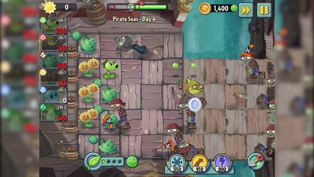 PLANTS vs ZOMBIES 2 - ITS ABOUT TIME | Pirates Seas (1-6) смотреть онлайн