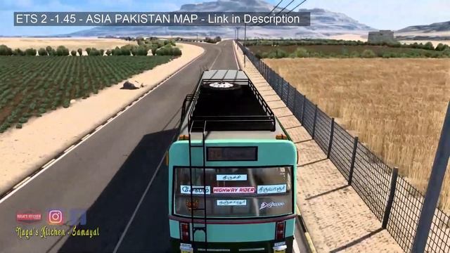TNSTC Ride in India Pakistan Border Map | ETS2 v.1.45 | Sound/Horns Working? |#NagasKitchenSamayal смотреть онлайн