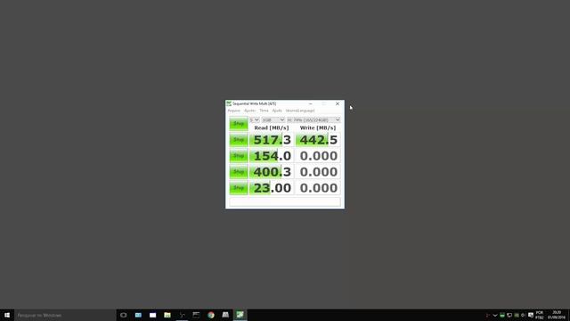 SSD Kingston UV 400 | Teste | Crystal Disk Mark | AS SSD Benchmark | смотреть онлайн