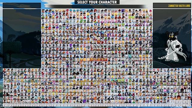 Jump force mugen V11- 1000 Characters смотреть онлайн