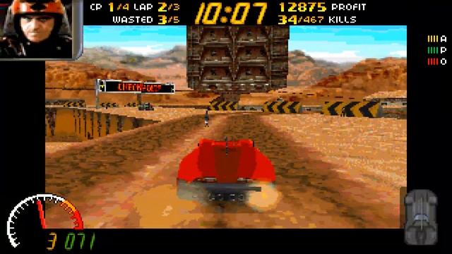 Old Games - Carmageddon 1 HD / Death Valley #12 / PC Gameplay смотреть онлайн