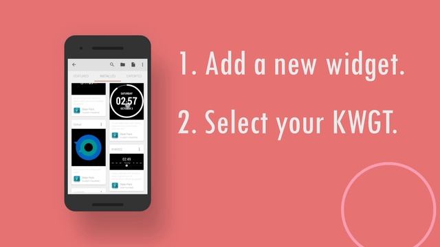 KWGT Kustom Widget Maker смотреть онлайн