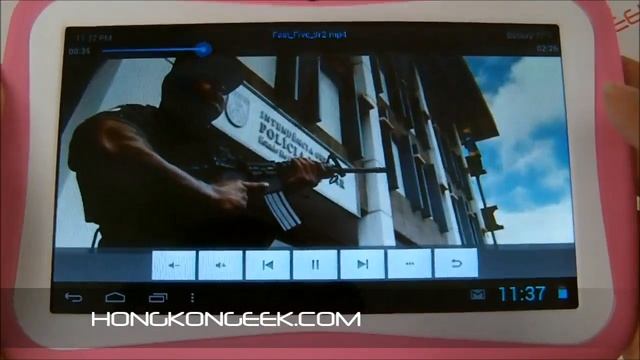 Tactile tablet for kids beneve android 4.1 - unboxing and test смотреть онлайн