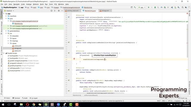 Turn by Turn Navigation using Mapbox SDK in Android Part 2 смотреть онлайн