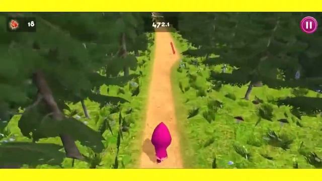 Masha, run 2 Masha and Bear game by ИТМР Android Game for kids | funny pororo | ios | peppa pig 202 смотреть онлайн