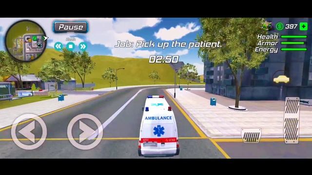 Black Hole Rope Hero Vice Vegas - Ambulance Truck at Train Station - Android Gameplay смотреть онлайн