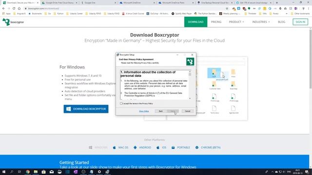 01 Secure online storage with Boxcryptor - How to install смотреть онлайн