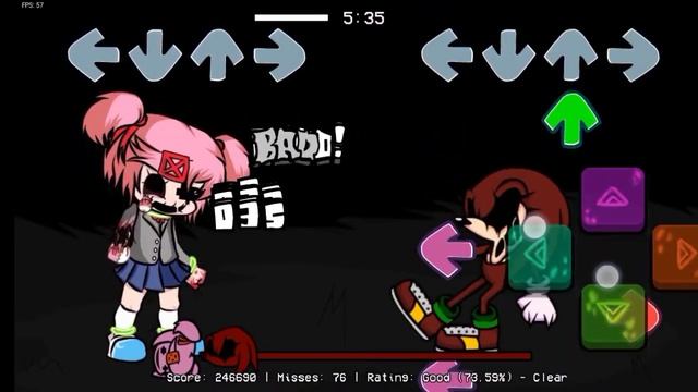 semua karakter jadi serem | fnf sonic.exe vs monica.exe android (Friday night funkin Indonesia) смотреть онлайн