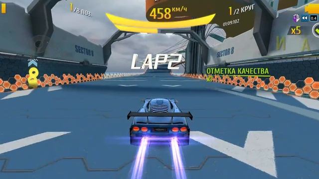 Test 42 - Lab 5 - R&D Mosler Super GT - Asphalt 8: Airborne - Android - BlueStacks смотреть онлайн