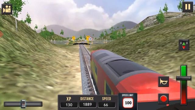 Train Simulator - Modern Train Racing Games 3D #02 Android Train Gameplay смотреть онлайн