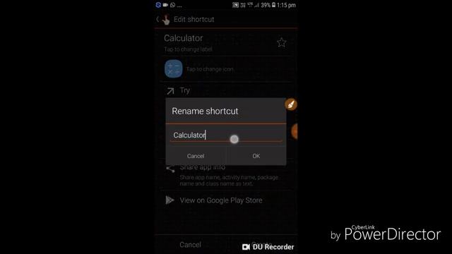 How to rename and change the icon of any app on android homescreen !!!! смотреть онлайн