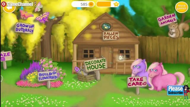 Pony Sisters In Magic Garden TutoTOONS Educational Android İos Free Game GAMEPLAY VİDEO