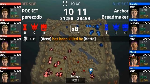 MOBA Manager android game first look gameplay español смотреть онлайн
