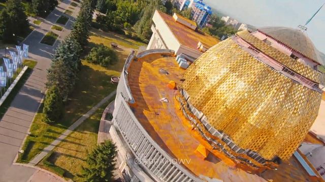 Дворец школьников Алматы FPV полёт смотреть онлайн