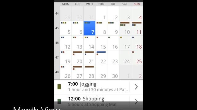 DigiCal Calendar and Widgets for Android смотреть онлайн