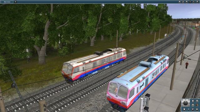 Trainz. Обзор АЯ4Д-001, 002 смотреть онлайн