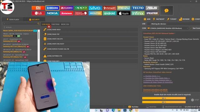 Samsung M30s / M31 FRP Bypass with Unlock Tool | Samsung M31 Google Account Bypass| Unlock Tool смотреть онлайн