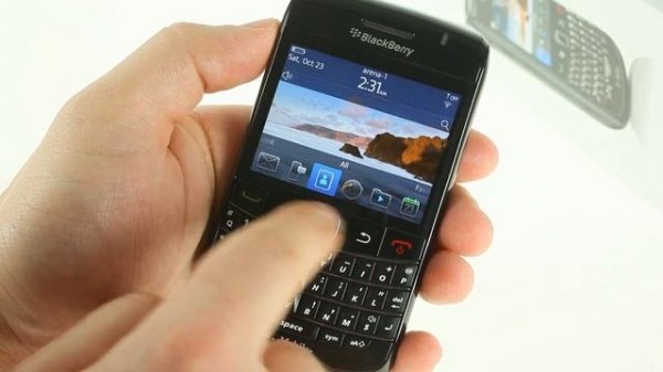 BlackBerry Bold 9780 hands-on