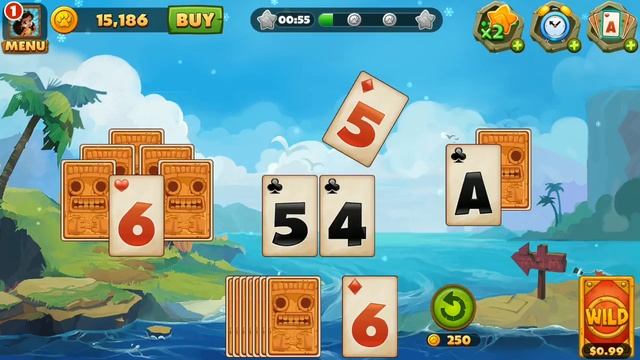Solitaire Tripeaks Android Gameplay ᴴᴰ смотреть онлайн