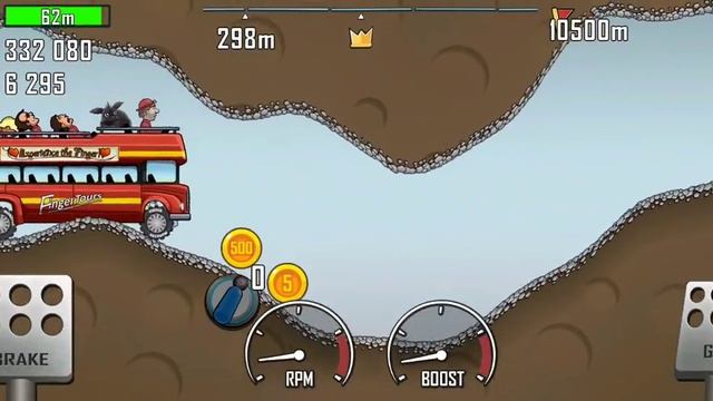 [Former Pet WR] Hill Climb Racing: Tourist Bus + Cave 458m with Bunny смотреть онлайн