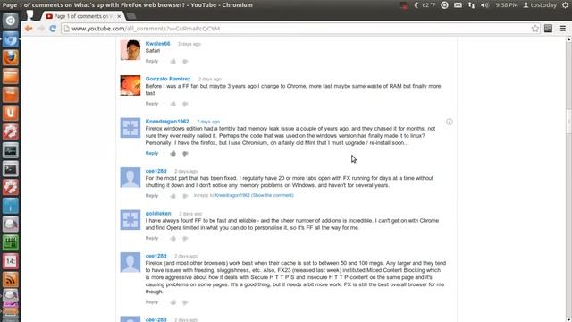 Comments Corner - Firefox Web Browser смотреть онлайн