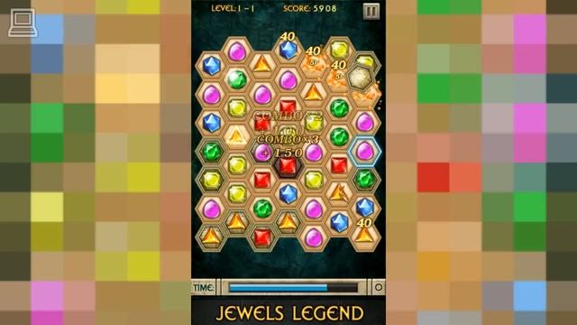 Jewels Legend : Android OS смотреть онлайн