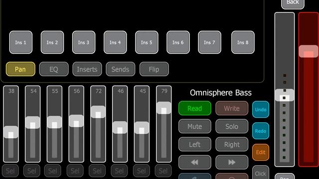 Screenshots of Lemur on Ipad controlling RME TotalmixFX and Cubase смотреть онлайн