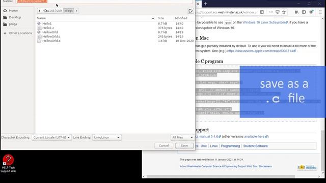 Connect Windows to Ubuntu with Xming & TeraTerm and compile C program смотреть онлайн